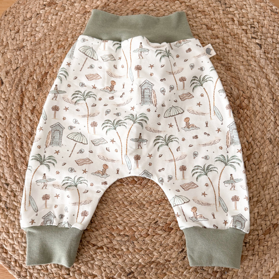 Beach Life | Handmade Organic Baby Pants | Vay&